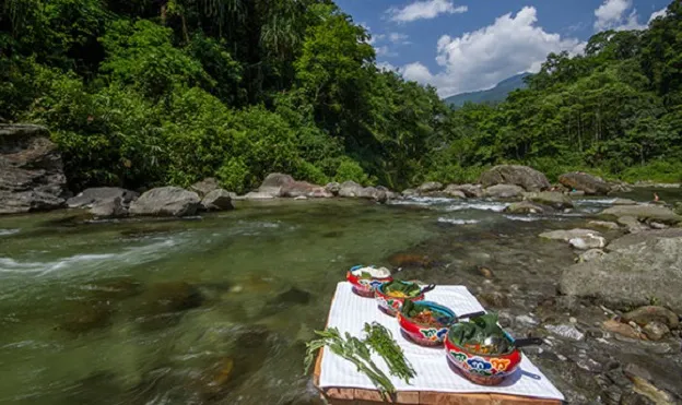 Riverside Picnic in Dzongu
