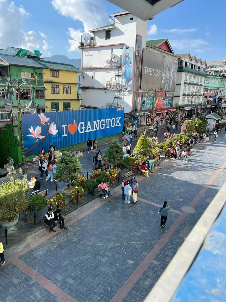 MG Marg - the heart of Gangtok