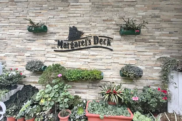 Margaret's Deck Wall