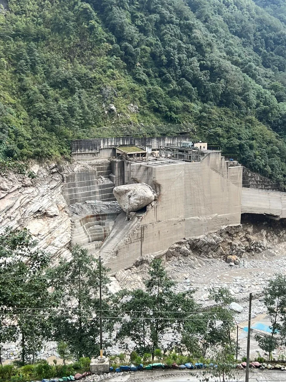 Chungthang Dam North Sikkim Floods