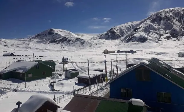 Nathang Valley in Winter