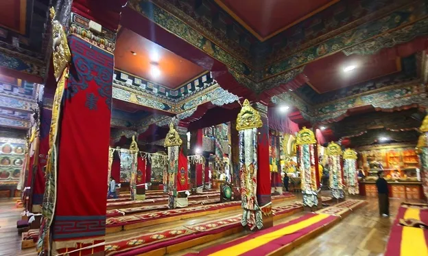 Inside Tawang Monastery