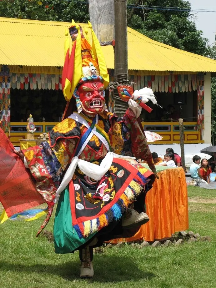 The masked dance or Chaam 