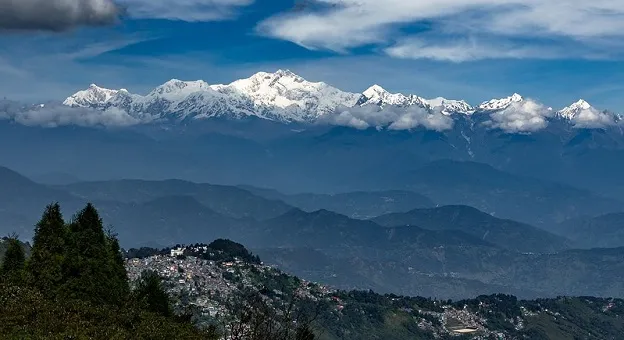 Tiger Hill View from Darjeeling