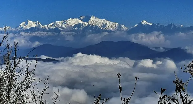 Sleeping Buddha View from Sandakphu