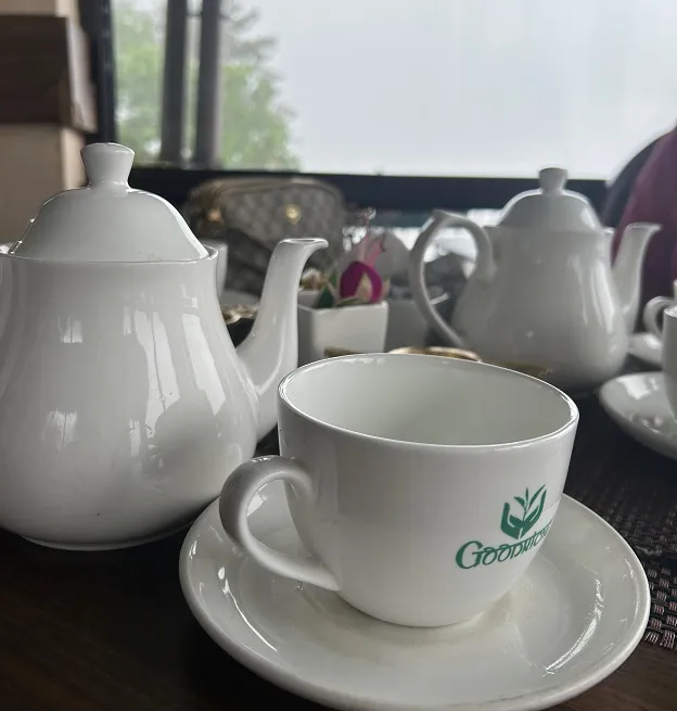 Goldricke Tea at Margarets Deck