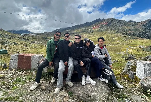 OurGuest team on the way to Doklam