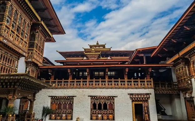 Punakha Dzong Courtyard