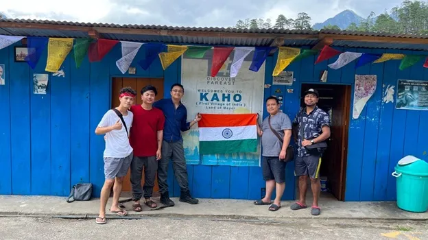 OurGuest team in Kaho, Arunachal Pradesh