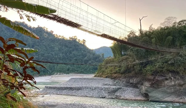 Pongging Hanging Bridge, Pasighat