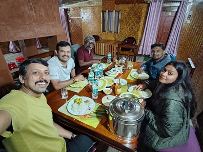 Dinner at Arunachal Homestay
