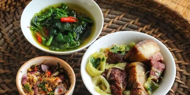 Mizo Pork Thali