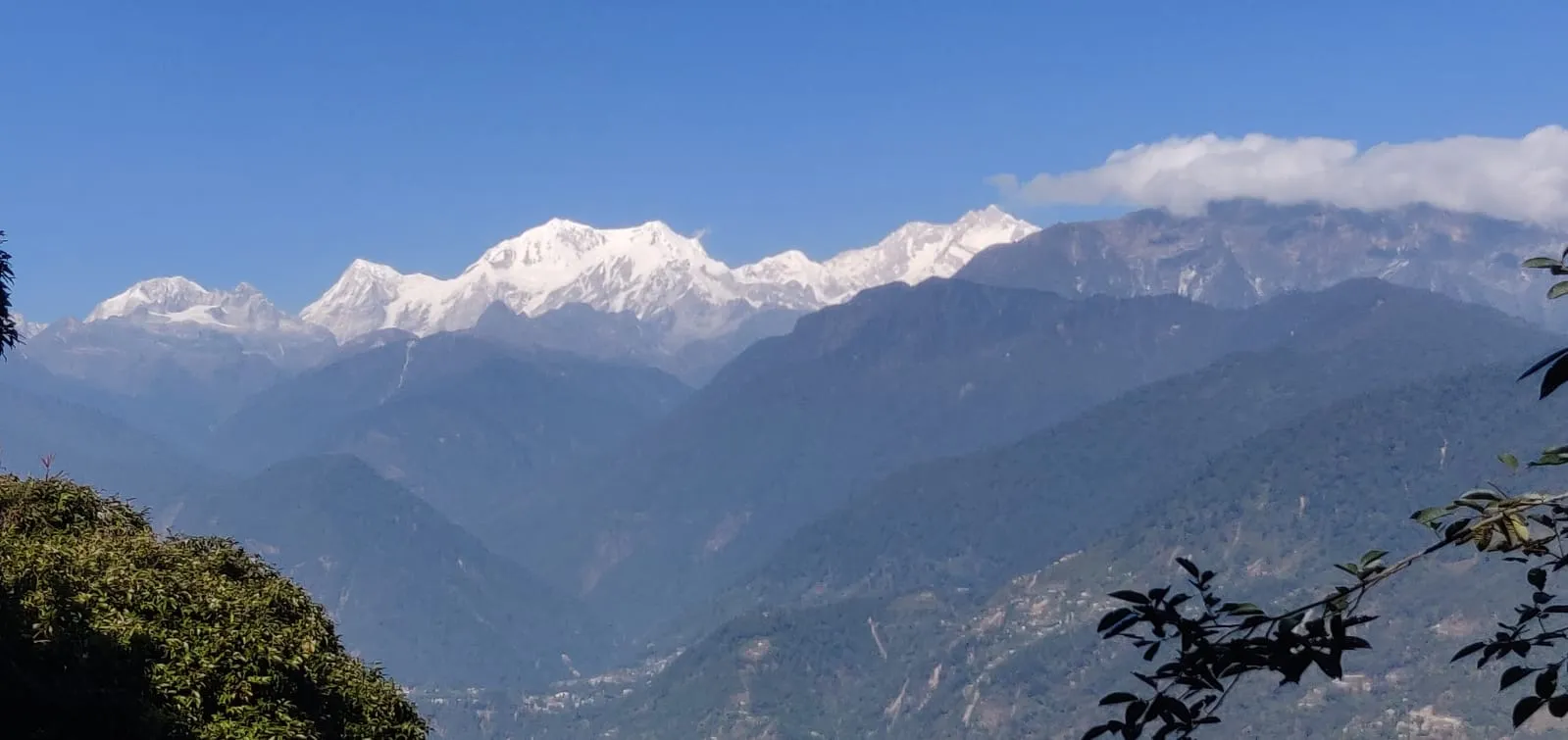 Mt. Kanchenjunga view from Pelling