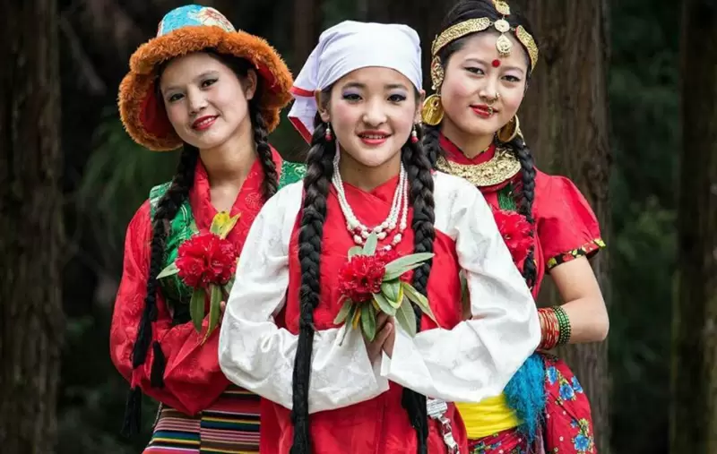 Traditional Dress of Sikkim for Men and Women