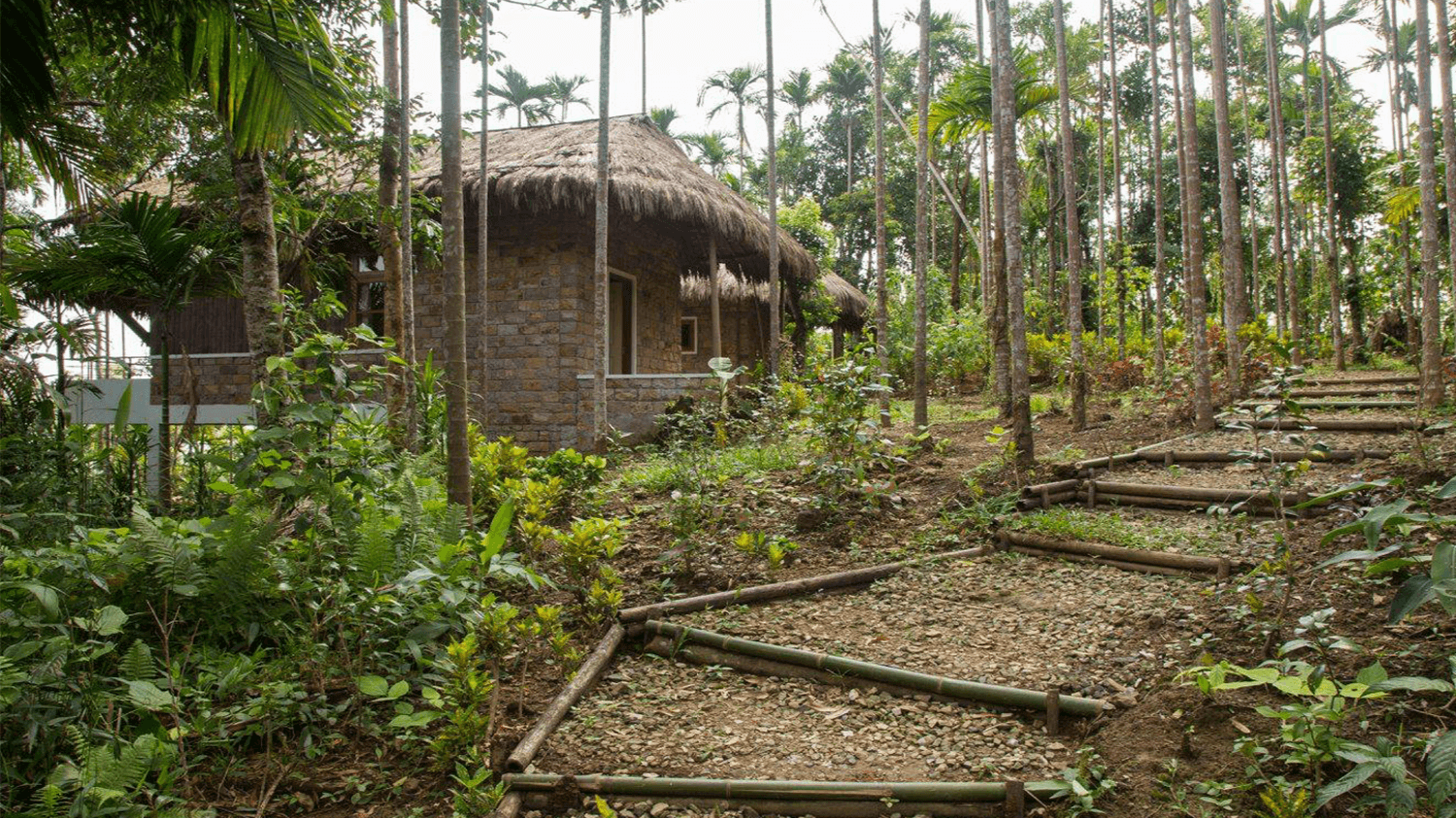 Areca Cottages, Mawlynnong, Meghalaya, India