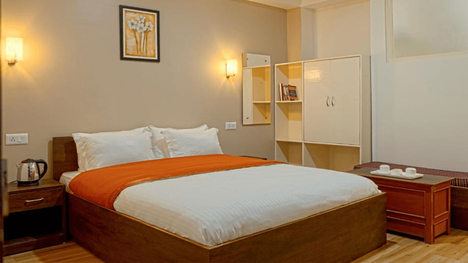 standard double bed room
