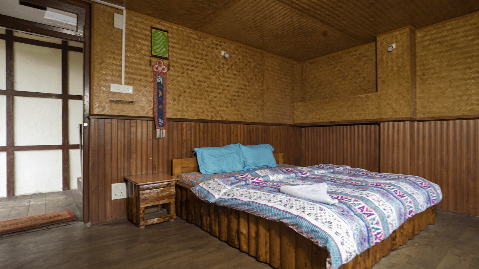 Wooden Cottage Room