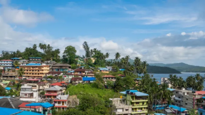Arrival at Port Blair