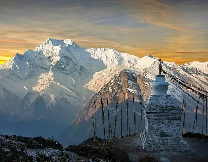 Manang (3,560M) to Shree Kharka (4,045M)